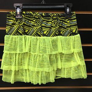 4/$12 💥♻ Hello Gorgeous Girls Black & Yellow Tulle Skorts | Size 10/12 | 113